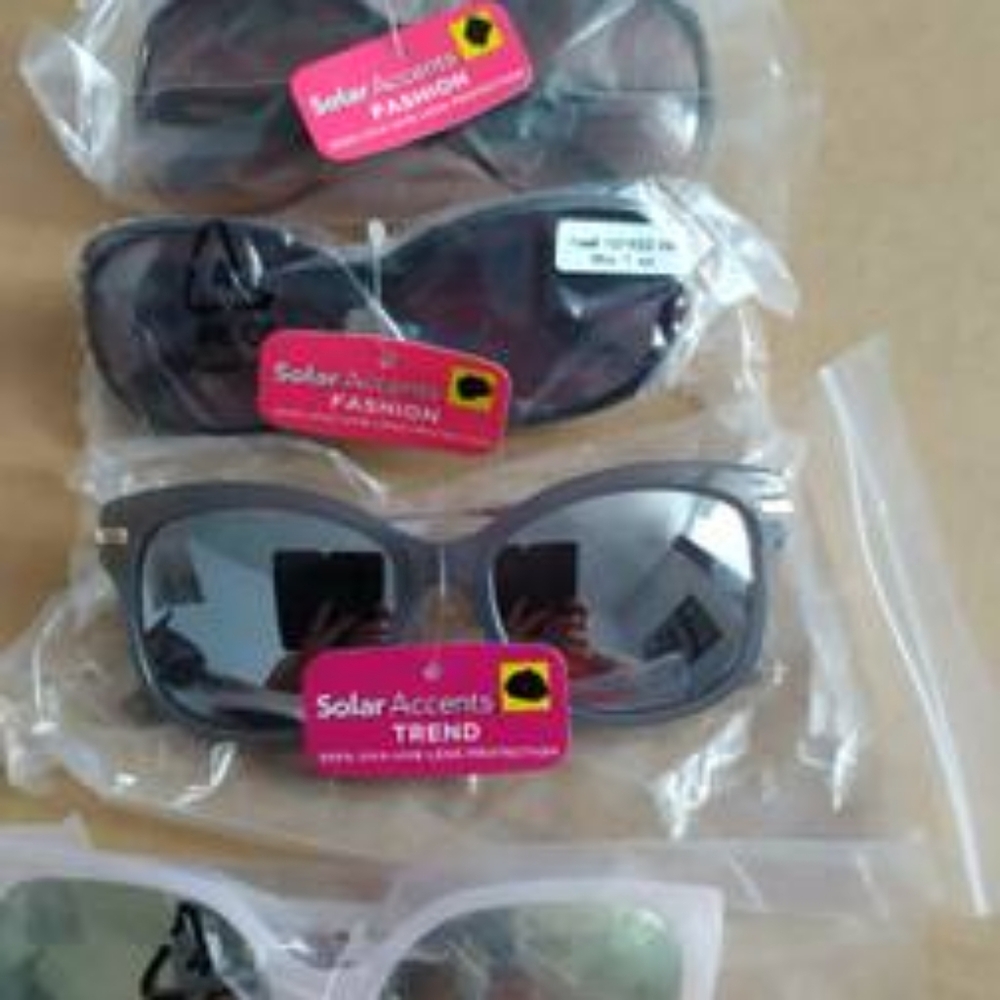 Lot of 5 Solar Accents Sunglasses Women's Various Styles NEW #1 